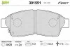 Гальмівні колодки дискові TOYOTA Camry/CarinaE/Corolla/Picnic/Rav4 "1,3-2,2 "F "91-01 Valeo 301551 (фото 1)
