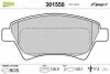 Тормозные колодки дисковые RENAULT GrandScenic/Kangoo/Megane/Scenic "1,4-2,0 "F "01>> Valeo 301558 (фото 1)