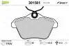 Тормозные колодки дисковые ALFA/LANCIA 156/166/Kappa "1,6-3,2 "R "94-07 301581