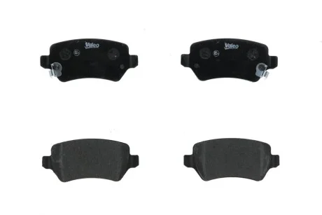 Тормозные колодки дисковые KIA/OPEL Ceed/Venga/AstraGH/Combo/Meriva/ZafiraAB "1,2-2,2 "R "98>> Valeo 301584