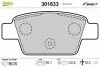 Тормозные колодки дисковые ALFA/FIAT/LANCIA Mito/Bravo/Multipla/Stilo/Delta "1,2-2,4 "R "99>> 301633