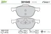 Тормозные колодки дисковые FORD/MAZDA/VOLVO Focus/Kuga/3/5/C30/C70/S40/V40/V50 "1,0-2,5 "F "03>> Valeo 301649 (фото 2)