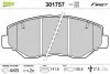 Тормозные колодки дисковые HONDA CR-V "2,0 "F "01-07 Valeo 301757 (фото 1)