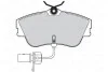 Тормозные колодки дисковые VW Transporter "1,9-2,5 "F "90-03 Valeo 301814 (фото 2)
