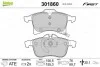 Тормозные колодки дисковые OPEL AstraH/Combo/CorsaCDE/Meriva/ZafiraB "1,0-2,2 "F "01>> Valeo 301860 (фото 1)