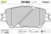 Тормозные колодки дисковые TOYOTA Camry "2,4-3,0 "F "01-06 Valeo 301862 (фото 1)