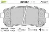 Тормозные колодки дисковые HYUNDAI/KIA i30/ix35/Picanto/Sportage "1,0-2,0 "R "07>> Valeo 301867 (фото 1)
