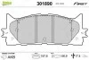 Тормозные колодки дисковые TOYOTA Camry "2,4-3,5 "F "06>> 301890