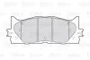Гальмівні колодки дискові TOYOTA Camry "2,4-3,5 "F "06>> Valeo 301890 (фото 2)