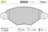 Тормозные колодки дисковые CITROEN C5 "1,6-2,0 "F "01-08 302022