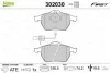 Тормозные колодки дисковые FORD/SEAT/VW Alhambra/Galaxy/Sharan "1,8-2,8 "F "95-10 Valeo 302030 (фото 1)