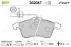Тормозные колодки дисковые VW Transporter "2,5-2,8 "F "90-03 Valeo 302047 (фото 1)