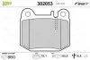 Тормозные колодки дисковые MERCEDES M-Class "2,7-5,5 "R "98-05 302053