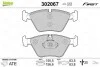 Тормозные колодки дисковые BMW/MG 3(E46)/X3(E83)/Z4(E85,86)/180/190/260 "2,0-4,6 "F "99-11 Valeo 302067 (фото 1)