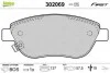 Гальмівні колодки дискові OPEL Corsa D "1,3 "F "06-14 Valeo 302069 (фото 1)