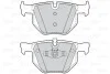 Гальмівні колодки дискові BMW 3(E90,91,92,93)/X1(E84) "2,0-3,0 "R "04-15 Valeo 302075 (фото 2)