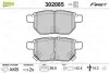 Гальмівні колодки дискові LEXUS/SUBARU/TOYOTA CT/Trezia/Auris/Corolla/Prius/Yaris "1,0-1,8 "R "05>> Valeo 302085 (фото 1)