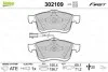 Тормозные колодки дисковые FIAT/OPEL Doblo/Combo "1,3-2,0 "F "10>> Valeo 302109 (фото 1)