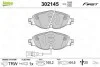Гальмівні колодки дискові VAG A3/Q2/TT/Octavia/Golf/Passat/Tiguan "1,0-2,0 "F "12>> Valeo 302145 (фото 1)