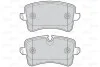 Тормозные колодки дисковые AUDI A4/A5/Q5 "1,8-4,2 "R "07>> Valeo 302157 (фото 2)