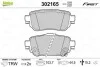 Тормозные колодки дисковые NISSAN/RENAULT X-Trail(T32)/Kadjar "1,2-1,6 "R "14>> Valeo 302165 (фото 1)