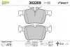Тормозные колодки дисковые MERCEDES-BENZ C (A,S,W,C205) "R "14>> Valeo 302209 (фото 1)