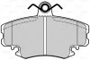 Тормозные колодки дисковые DACIA/RENAULT/LADA Logan/Sandero/Clio/Symbol/Twingo/Largus "F Valeo 302259 (фото 2)