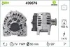 Генератор (14В, 150А, новий) NISSAN PRIMASTAR, TERRANO OPEL MOVANO B, VIVARO A RENAULT ESPACE IV, LAGUNA II, TRAFIC II, VEL SATIS 2.0-2.3D 08.05- Valeo 439576 (фото 1)