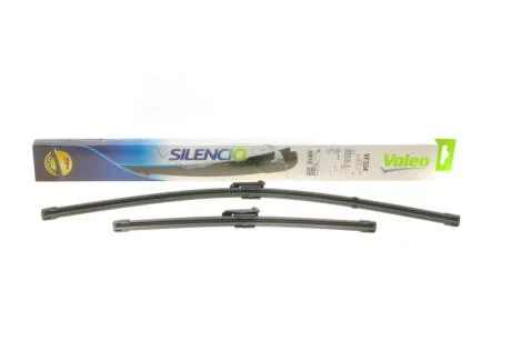 Комплект стеклоочистителей VALEO Silencio Flat / бескаркасный / 600 • 350 мм / со спойлером / Valeo 574394