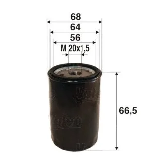 Фильтр масляный DACIA / FORD / HONDA / HYUNDAI / INFINITI / KIA / MAZDA / MITSUBISHI / NISSAN / RENAULT / SUBARU "71 >> Valeo 586022