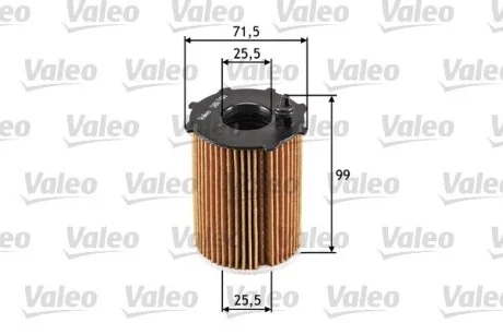 Масляний фільтр Valeo 586500
