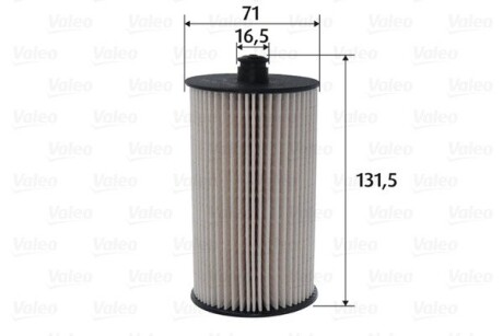 Паливний фільтр Valeo 587071