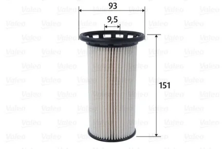 Паливний фільтр Valeo 587095