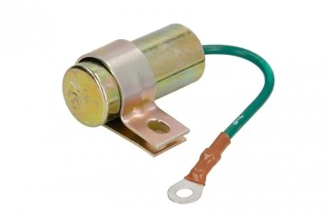 Конденсатор (ємність 0,27 µF) VOLVO 340-360 ALFA ROMEO GTV CITROEN C35, CX I FIAT 124, 124 SPIDER, 127, 131, 132, FIORINO, RITMO, X 1/9 FSO 127P PEUGEOT 204, 404, 504, 505 0.8-2.7 10.62-01.94 Valeo 607453