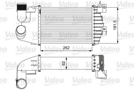 Інтеркулер Valeo 818627 (фото 1)