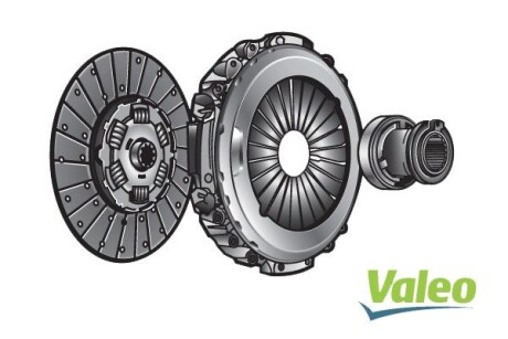 Комплект зчеплення SCANIA, D=430 mm Valeo 827055