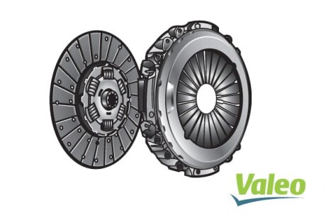 Комплект зчеплення (430мм, без підшипн.) DAF CF, XF 106, XF II 10.12- Valeo 827649