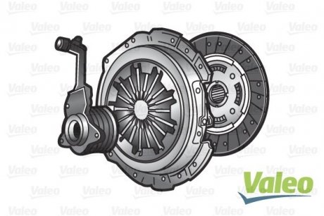 К-т зчеплення+гідровижимний VW Tiguan 2.0TDI 08- Valeo 834538
