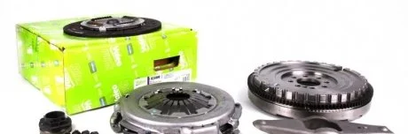Маховик Transit V184 2.4DI/TDE 02-06 (сплошной+комплект сцепления+вилка) VALEO Valeo 835000