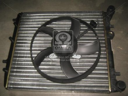 Радиатор охлаждения двигателя FABIA/POLO4 MT -AC 01- Van Wezel 76002013 (фото 1)