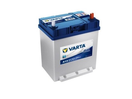 Аккумулятор батарея АКБ A13 BLUE DYNAMIC 40 А * ч - / + 330А VARTA 5401250333132