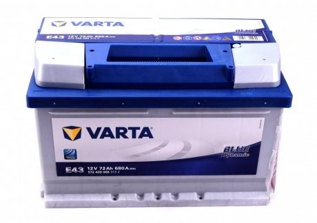 Акумуляторна батарея VARTA 572409068 3132 (фото 1)