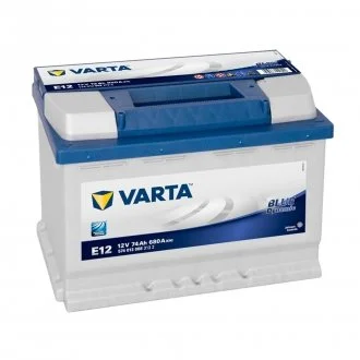 Акумулятор BLUE DYNAMIC 74Ah, EN 680, лівий "+" 278х175х190 (ДхШхВ) | 6СТ-74 Аз (E12) VARTA 574 013 068