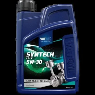 Масло моторное SynTech LL-X 5W30 / 1л. / (ACEA A3/B4-12, API SM/CF) VATOIL 50479