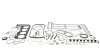 Комплект прокладок двигателя PEUGEOT / CITROEN / FIAT Ducato, Jumper, Boxer 3,0HDI 06- VICTOR REINZ 013688501 (фото 1)