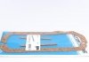 Комплект прокладок масляного поддона OPEL Ascona, Corsa, Kadett, Manta VICTOR REINZ 101280302 (фото 3)