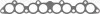 Прокладка впускного коллектора Hyundai i30, ix35, i40, 1,4-1,7CRDI VICTOR REINZ 711015400 (фото 1)