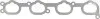 Прокладка впускного коллектора VOLVO / RENAULT 1,6-2,0 95-04 713362900