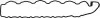 Прокладка крышки головки цилиндров MB S-class W220, W221 6,0 99- (слева) VICTOR REINZ 714031400 (фото 1)