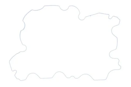 Прокладка кришки клапана гума 6081HF, CLAAS 616, 656, 696, 816, 826, 836 INGERSOLL RAND HP750W JOHN DEERE 200 LC, 360DC, 360DG, 460DG, 4995, 540G II, 540G III, 548G II, 548G III, 624E VICTOR REINZ 714182400